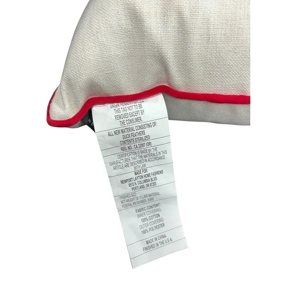 Red Truck Christmas Tree Delivery Pillow • 19
